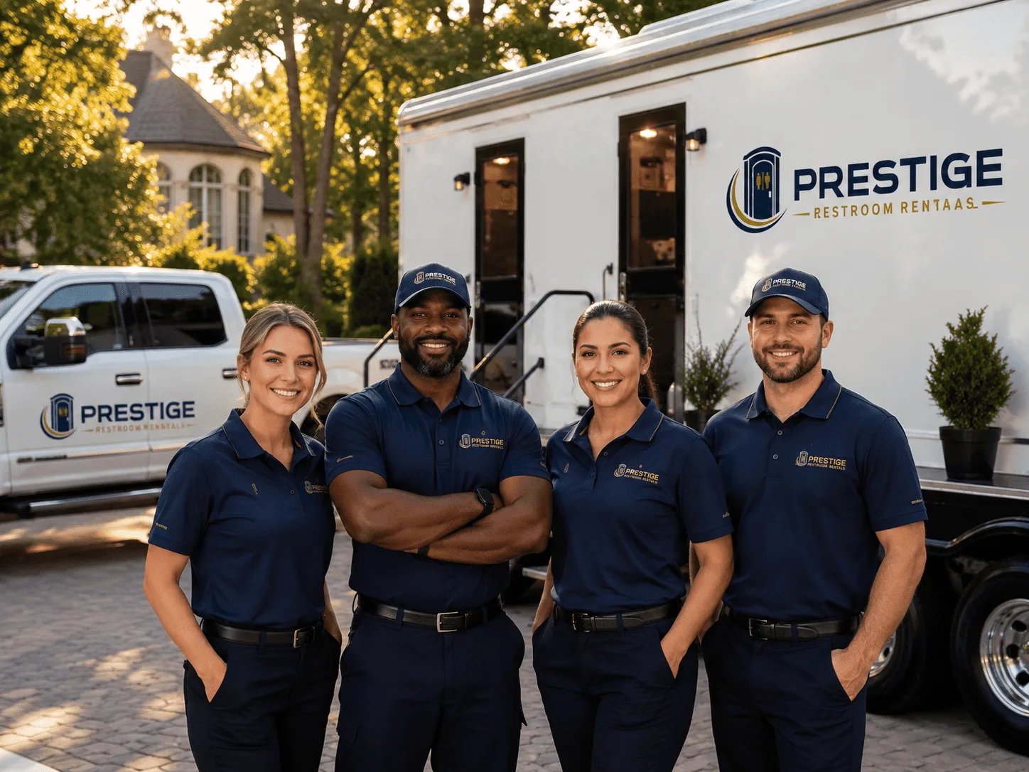 Trusted Luxury Portable Restrooms company in Cressey, CA